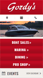 Mobile Screenshot of gordysboats.com